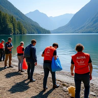 Gewässerschutz Clean-Up Events