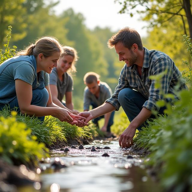 Nachhaltige Fischerei und Naturschutzprojekte